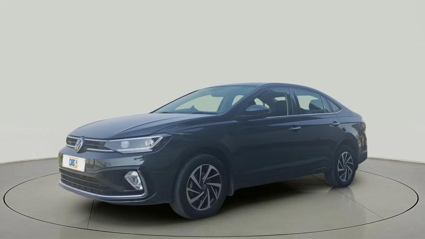 2022 Volkswagen VIRTUS TOPLINE TSI 1.0 MT, Petrol, Manual, 35,162 km, Left Front Diagonal