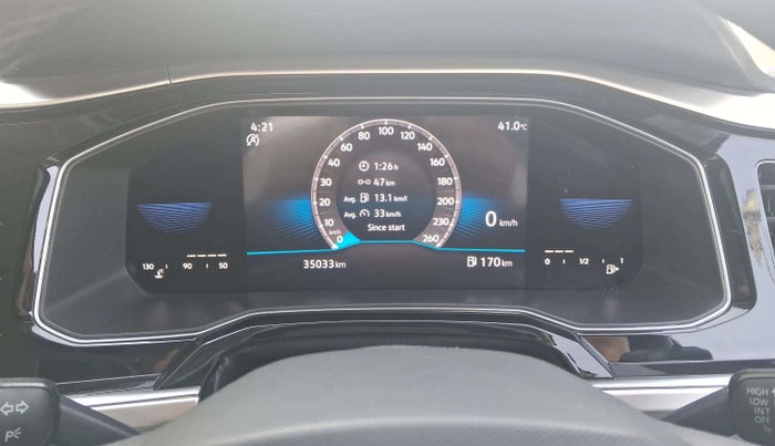 2022 Volkswagen VIRTUS TOPLINE TSI 1.0 MT, Petrol, Manual, 35,162 km, Odometer Image
