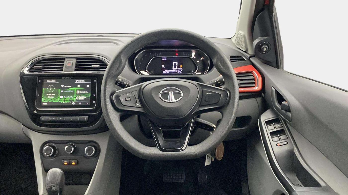 2021 Tata Tiago XZA PETROL, Petrol, Automatic, 10,691 km, Steering Wheel Close Up