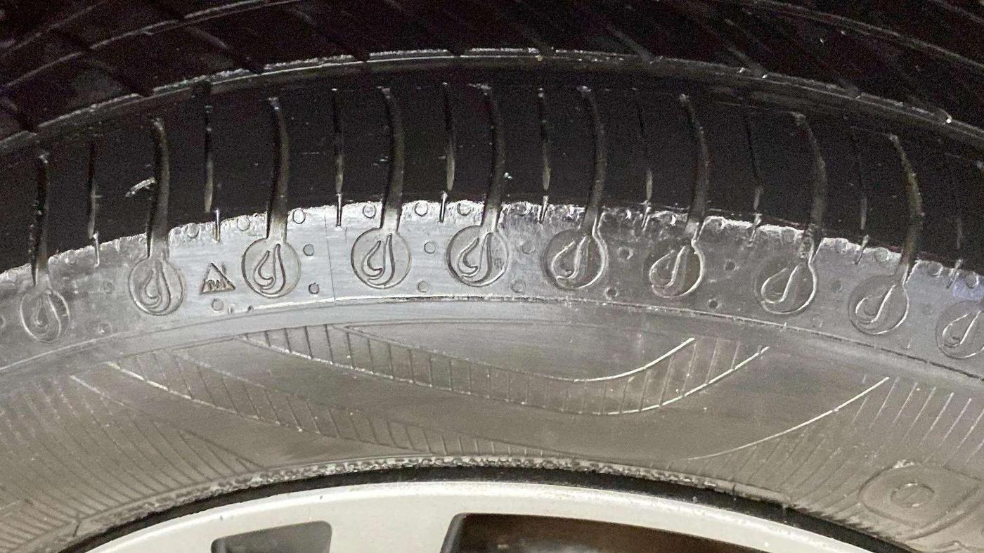 2021 Tata Tiago XZA PETROL, Petrol, Automatic, 10,691 km, Right Rear Tyre Tread