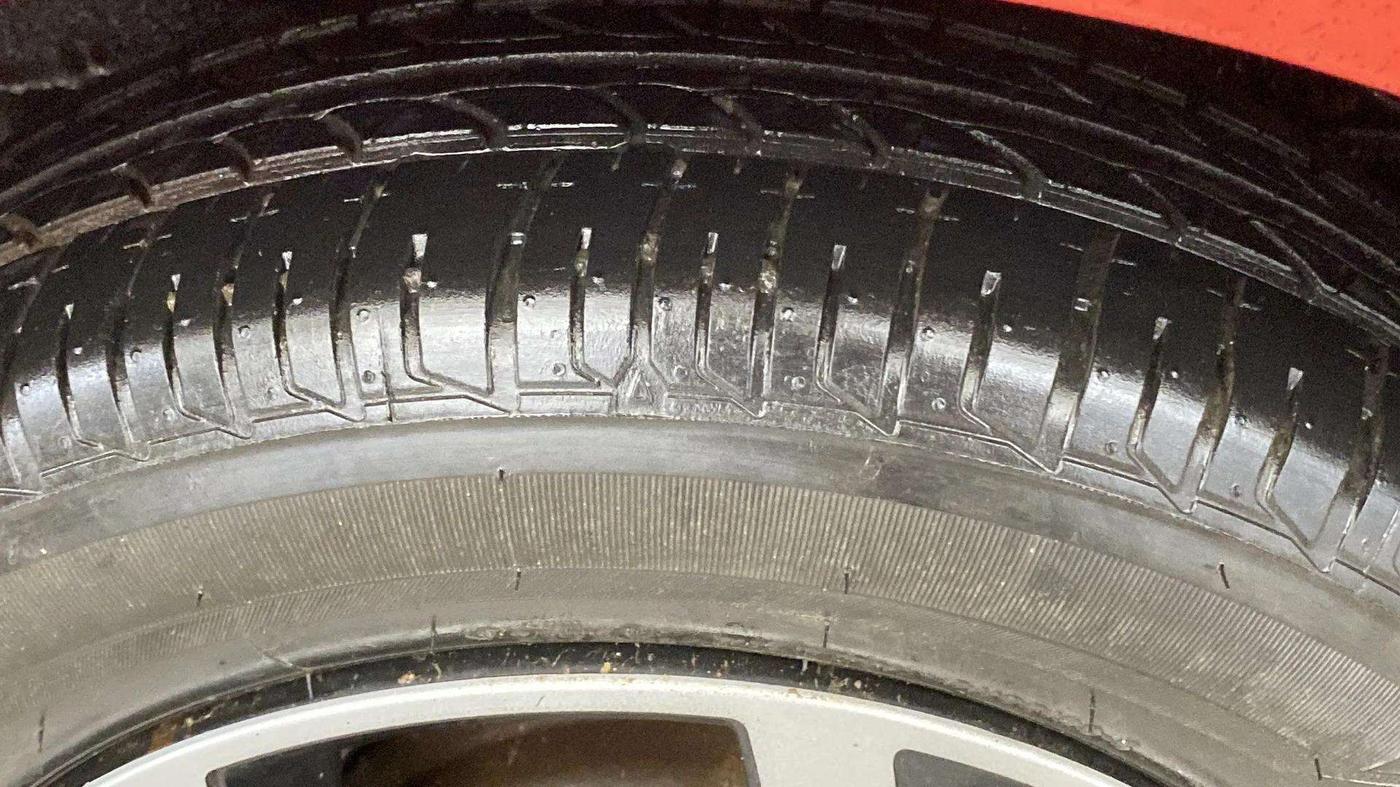 2021 Tata Tiago XZA PETROL, Petrol, Automatic, 10,691 km, Left Front Tyre Tread