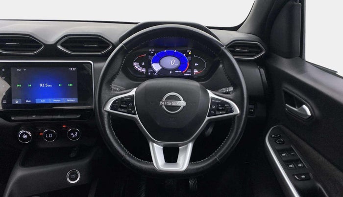 2021 Nissan MAGNITE XV PREMIUM TURBO CVT DUAL TONE, Petrol, Automatic, 20,842 km, Steering Wheel Close Up