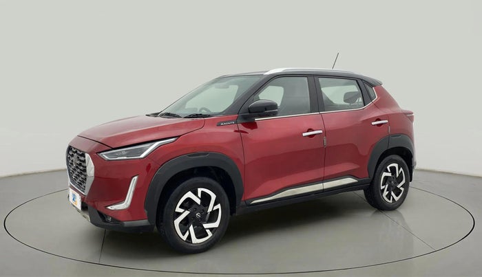 2021 Nissan MAGNITE XV PREMIUM TURBO CVT DUAL TONE, Petrol, Automatic, 20,842 km, Left Front Diagonal