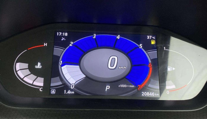 2021 Nissan MAGNITE XV PREMIUM TURBO CVT DUAL TONE, Petrol, Automatic, 20,842 km, Odometer Image