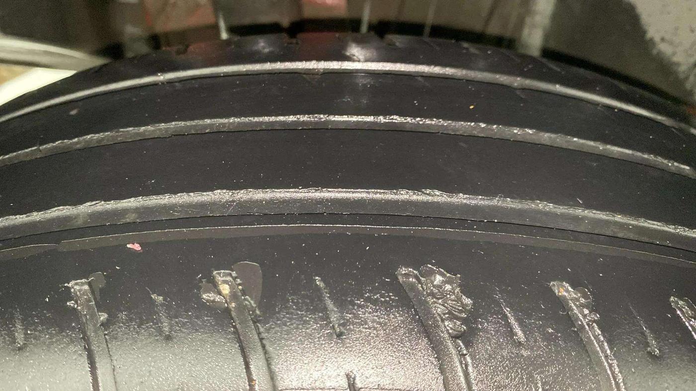 2022 Maruti Swift VXI, Petrol, Manual, 72,370 km, Right Rear Tyre Tread
