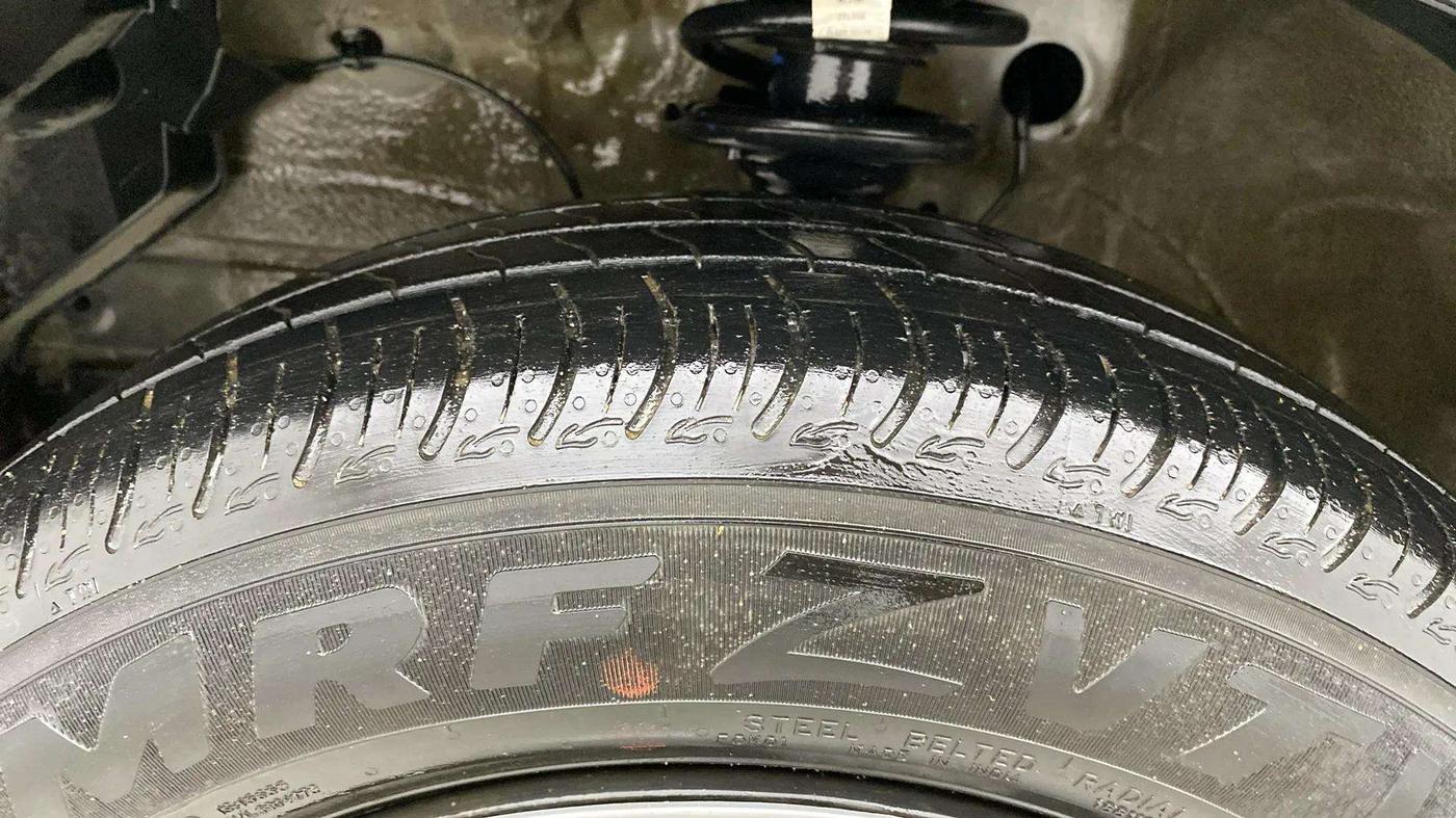 2022 Maruti S PRESSO VXI+, Petrol, Manual, 19,855 km, Left Front Tyre Tread