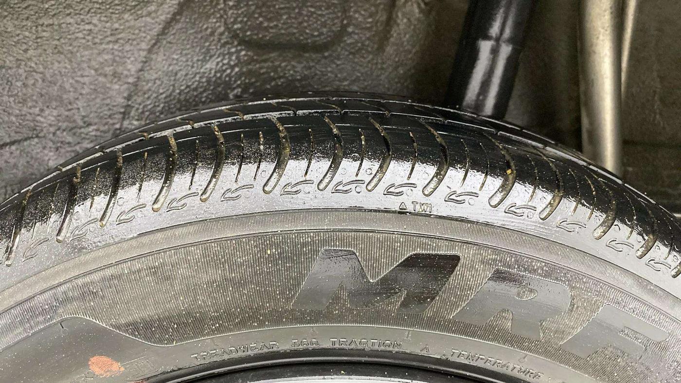 2022 Maruti S PRESSO VXI+, Petrol, Manual, 19,855 km, Left Rear Tyre Tread