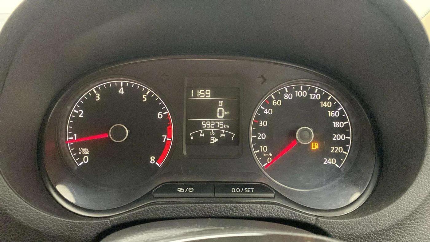 2016 Volkswagen Ameo HIGHLINE1.2L, Petrol, Manual, 59,575 km, Odometer Image