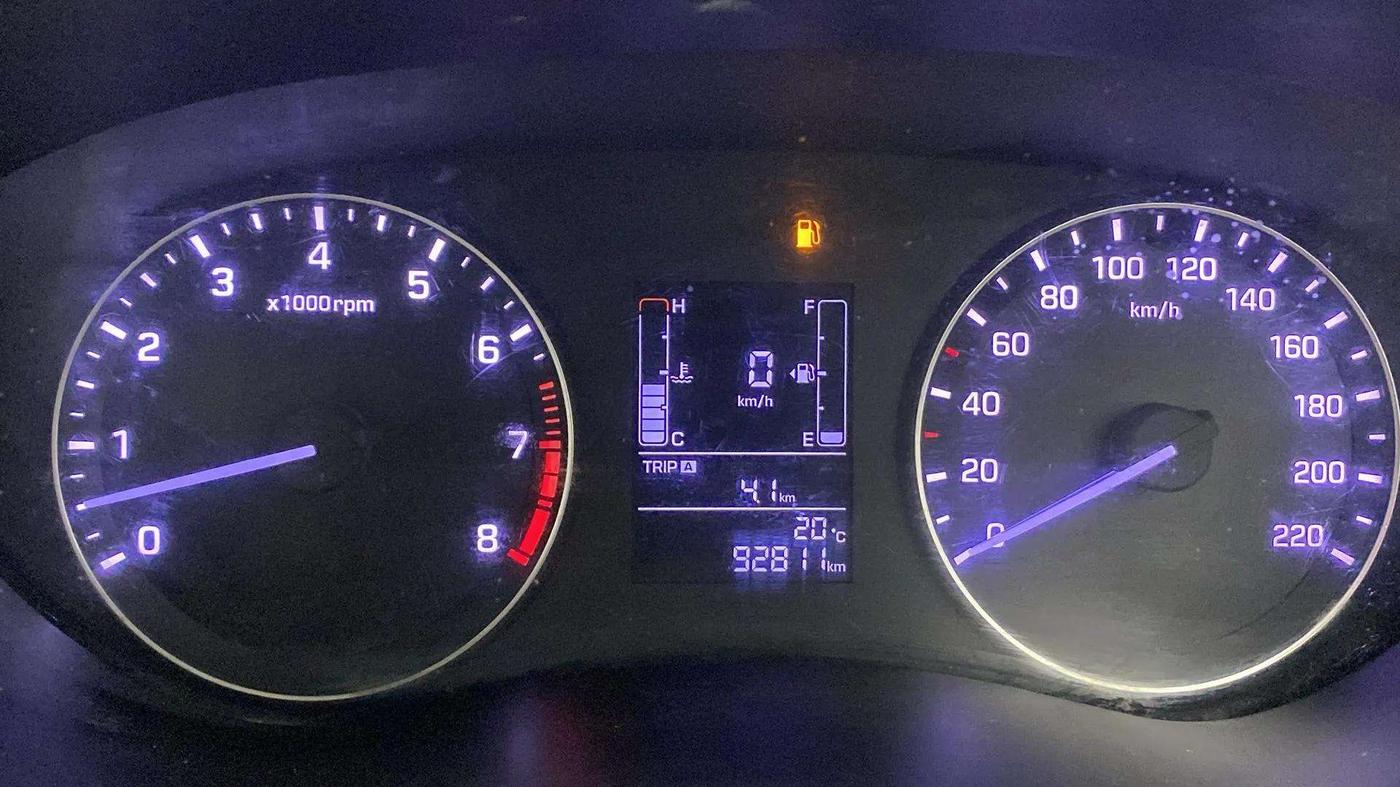 2015 Hyundai Elite i20 SPORTZ 1.2, Petrol, Manual, 92,824 km, Odometer Image