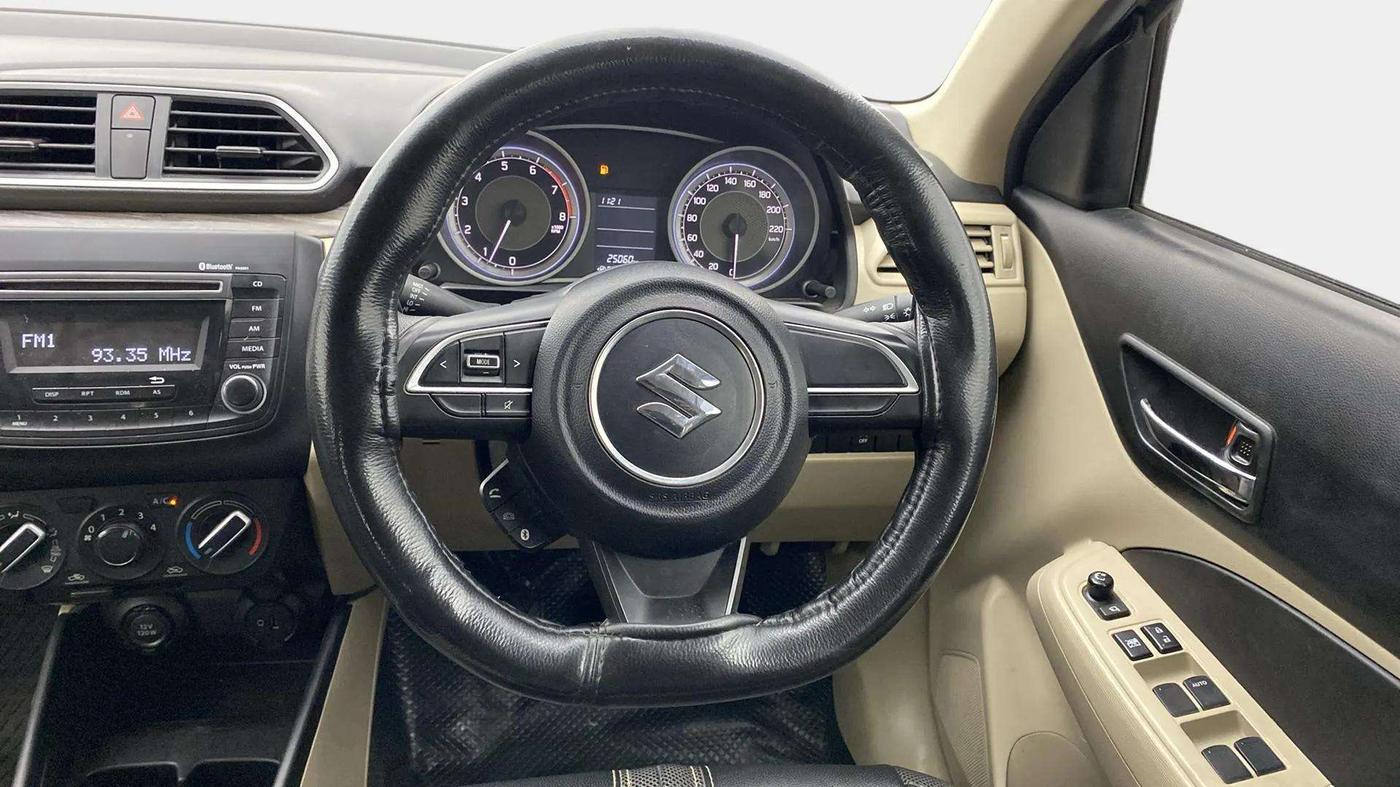 2020 Maruti Dzire VXI, Petrol, Manual, 25,113 km, Steering Wheel Close Up