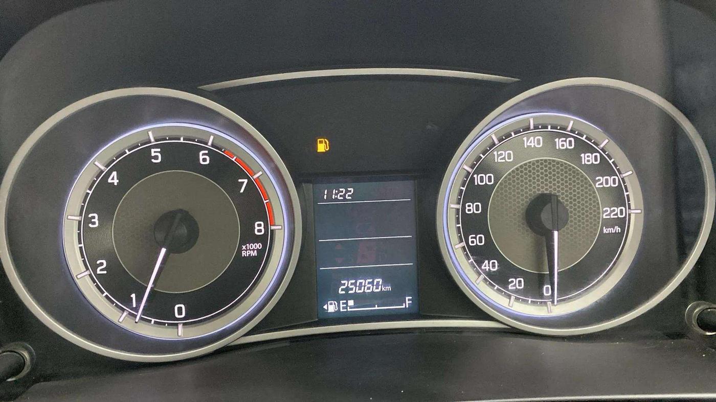 2020 Maruti Dzire VXI, Petrol, Manual, 25,113 km, Odometer Image