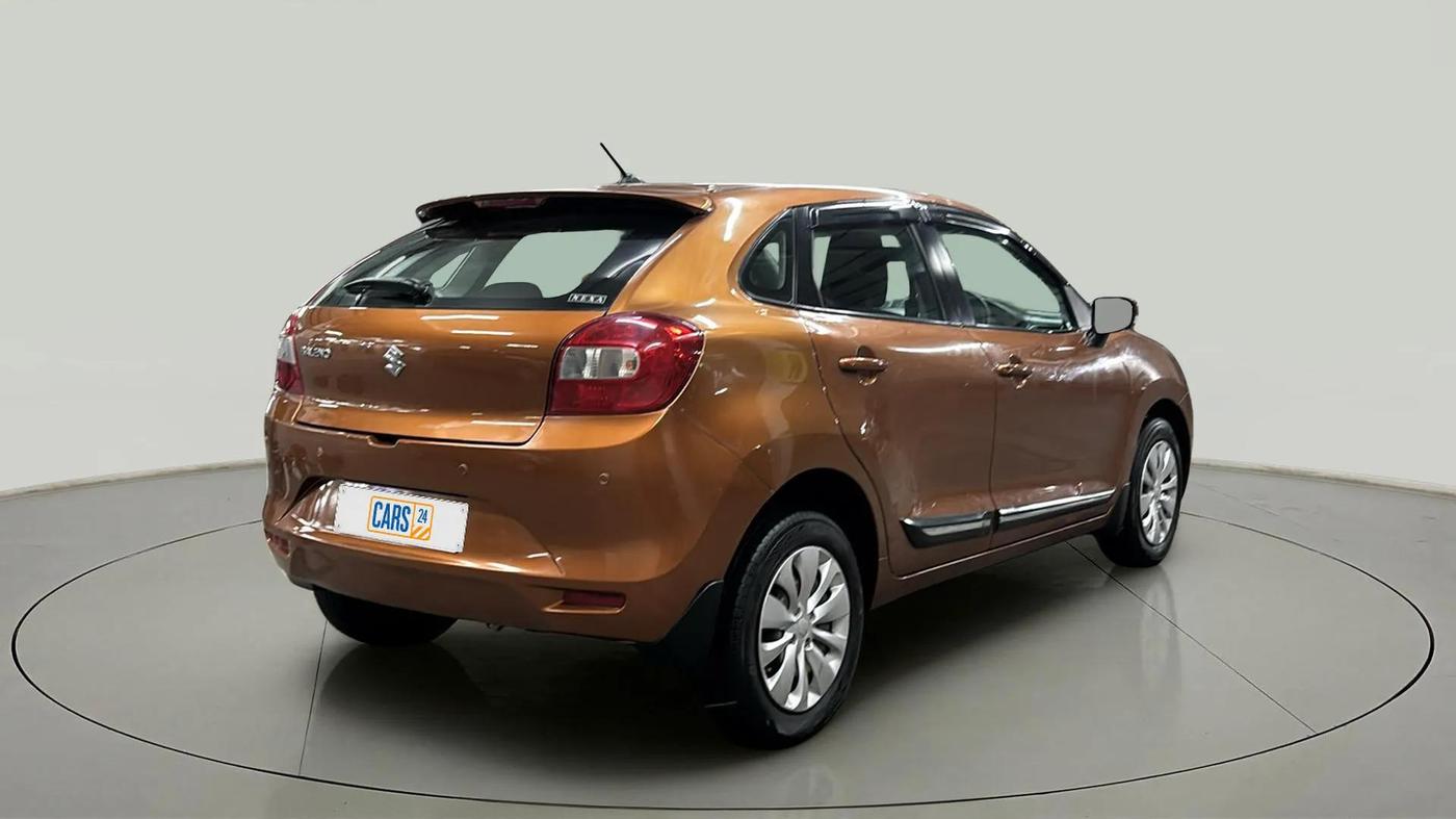 2017 Maruti Baleno DELTA PETROL 1.2, Petrol, Manual, 60,351 km, Right Back Diagonal