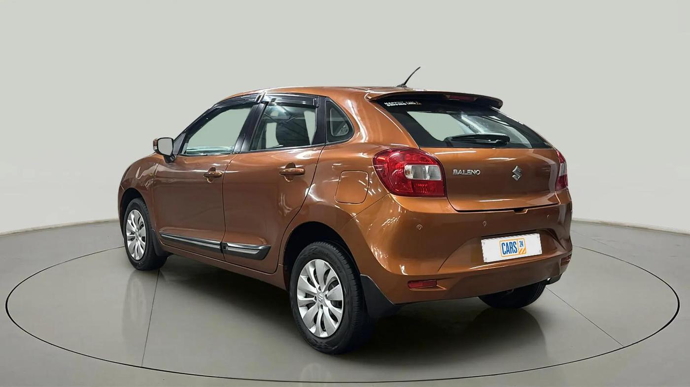 2017 Maruti Baleno DELTA PETROL 1.2, Petrol, Manual, 60,351 km, Left Back Diagonal