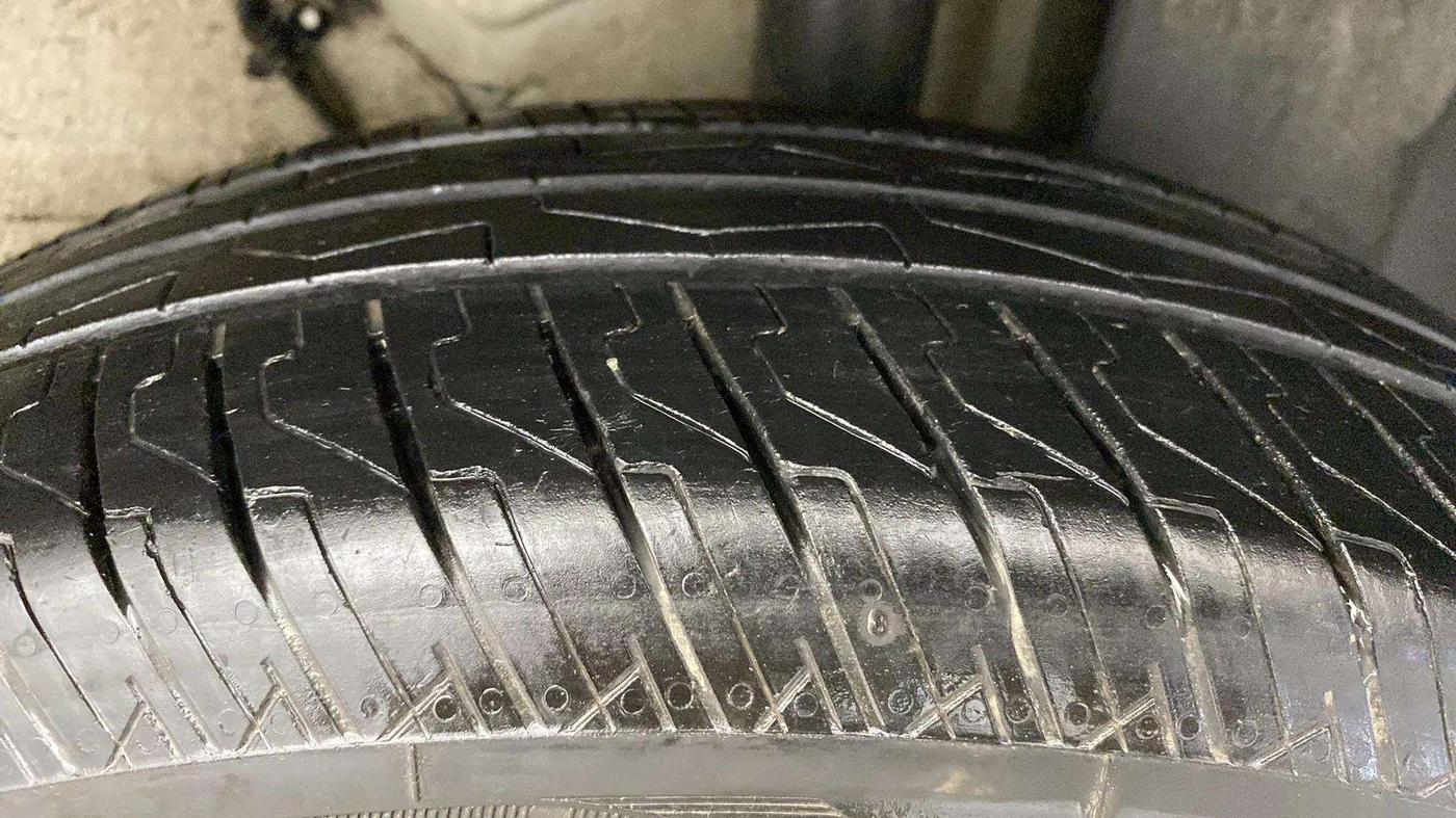 2024 Tata PUNCH ADVENTURE MT CNG , CNG, Manual, 23,270 km, Right Rear Tyre Tread