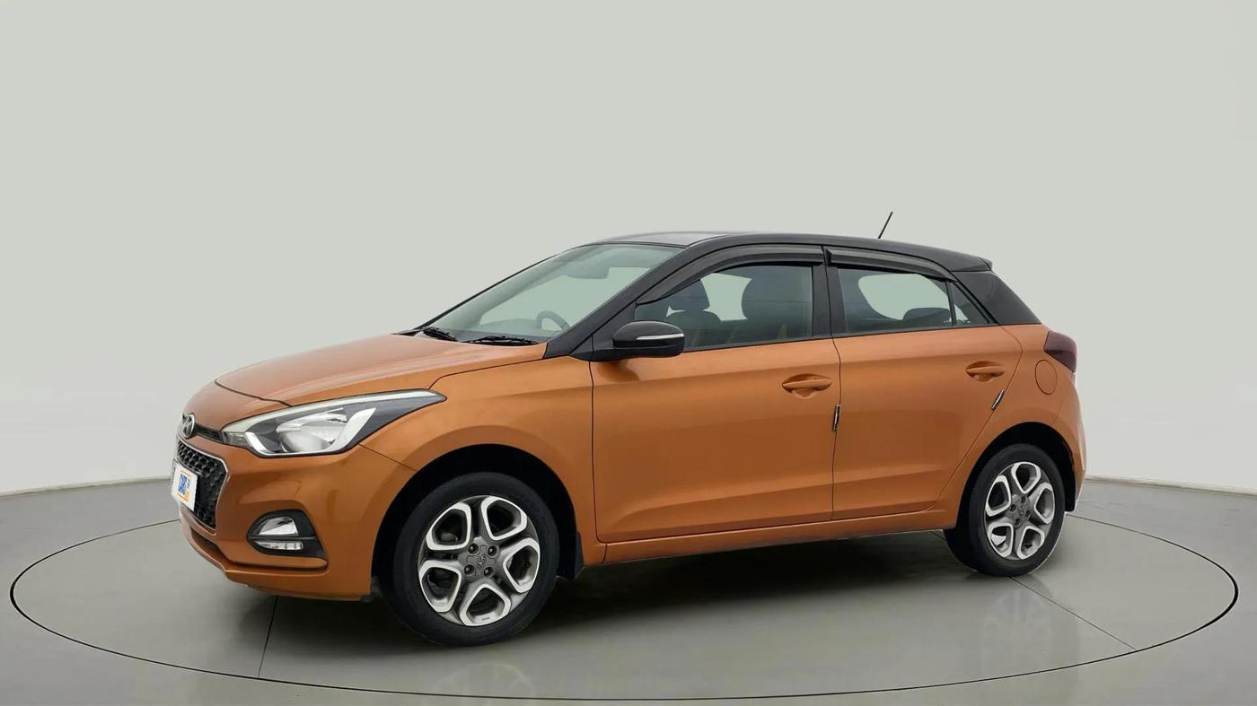 2019 Hyundai Elite i20 SPORTZ PLUS 1.2 DUAL TONE, Petrol, Manual, 41,978 km, Left Front Diagonal