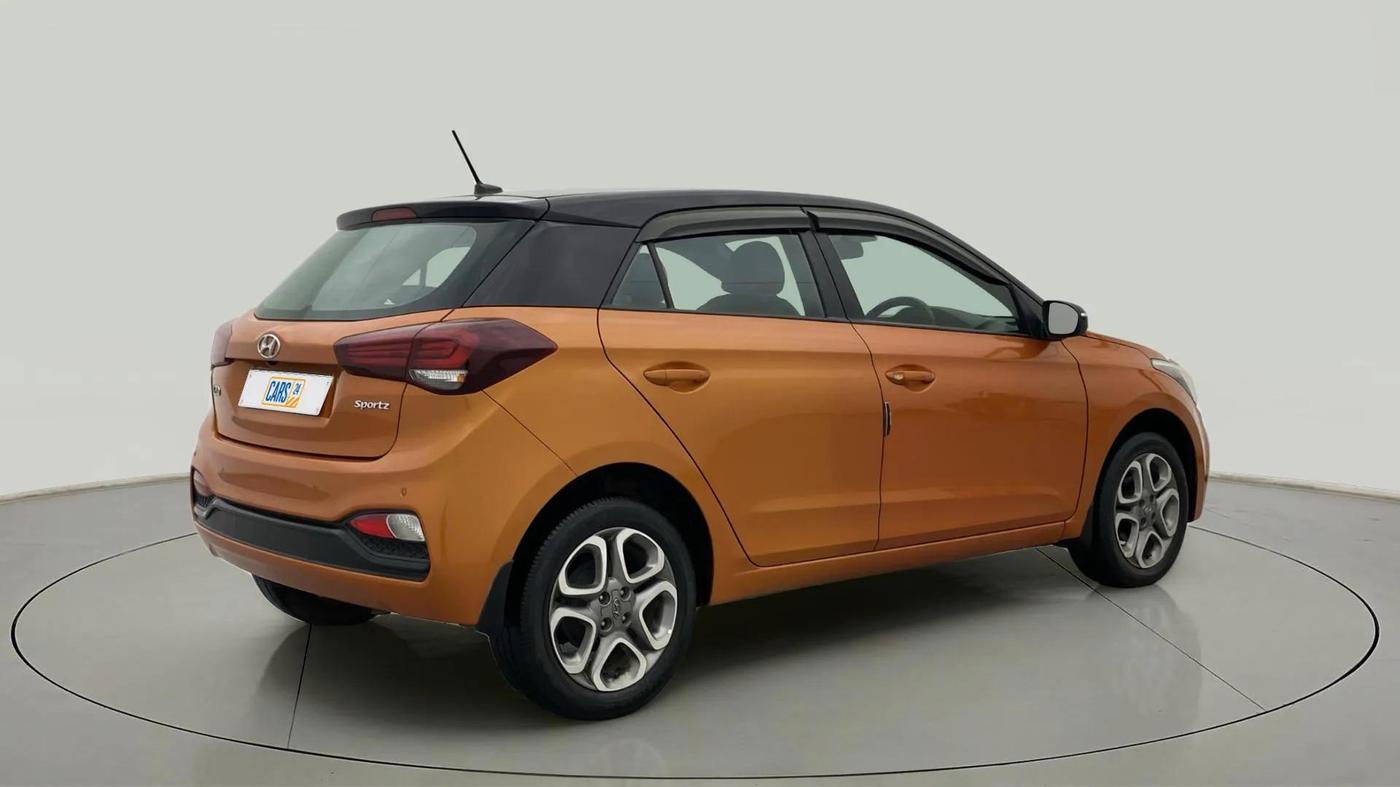 2019 Hyundai Elite i20 SPORTZ PLUS 1.2 DUAL TONE, Petrol, Manual, 41,978 km, Right Back Diagonal