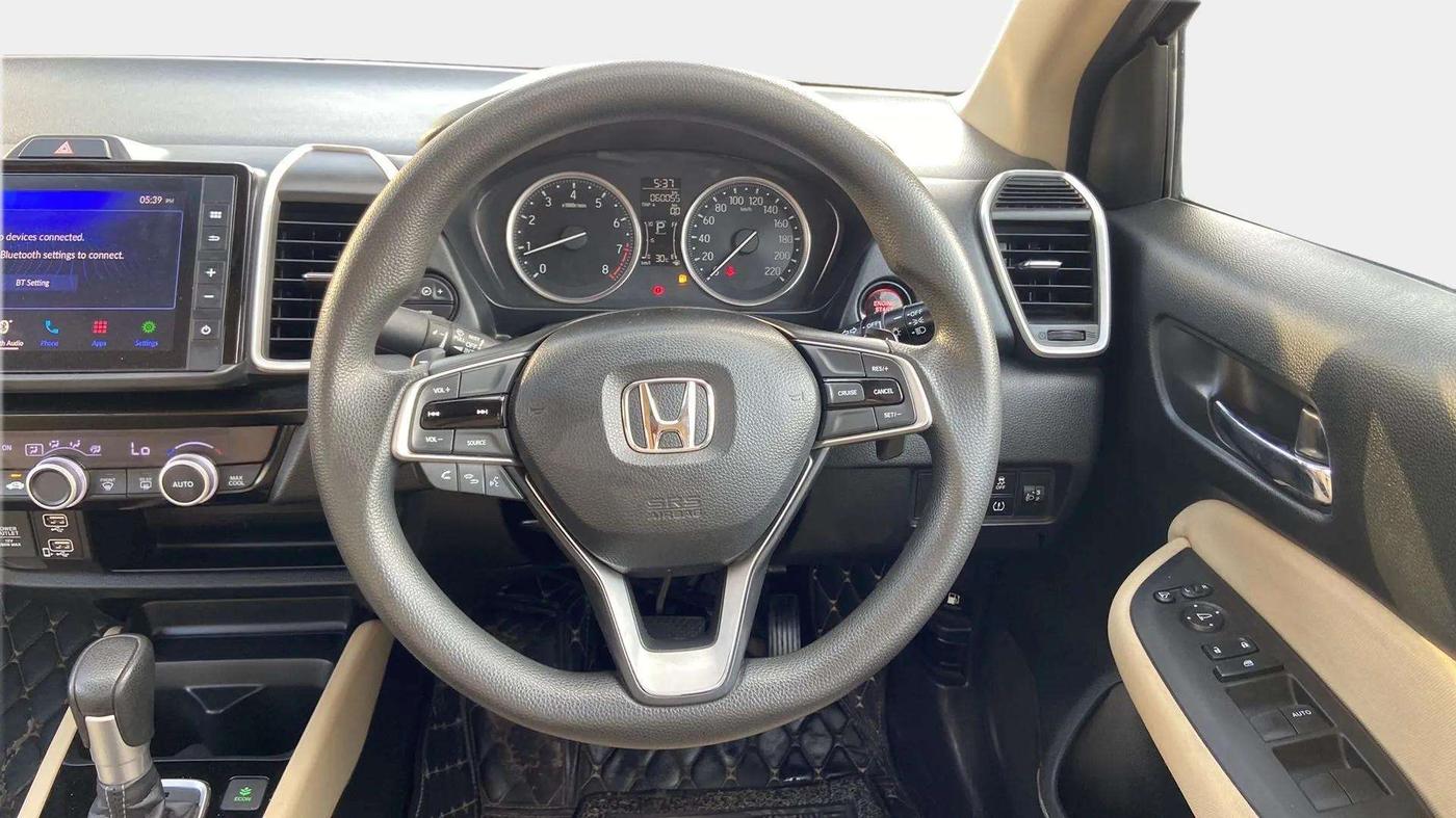2021 Honda City 1.5L I-VTEC V CVT 5TH GEN, Petrol, Automatic, 60,072 km, Steering Wheel Close Up