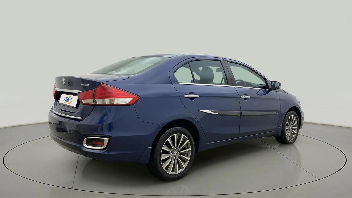 2020 Maruti Ciaz ALPHA  AT 1.5 SHVS PETROL, Petrol, Automatic, 16,826 km, Right Back Diagonal