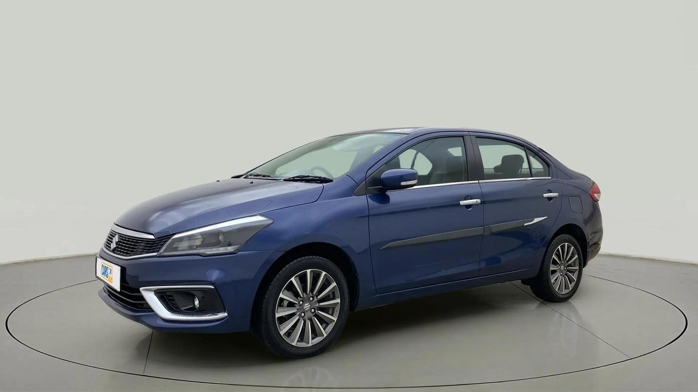 2020 Maruti Ciaz ALPHA  AT 1.5 SHVS PETROL, Petrol, Automatic, 16,826 km, Left Front Diagonal