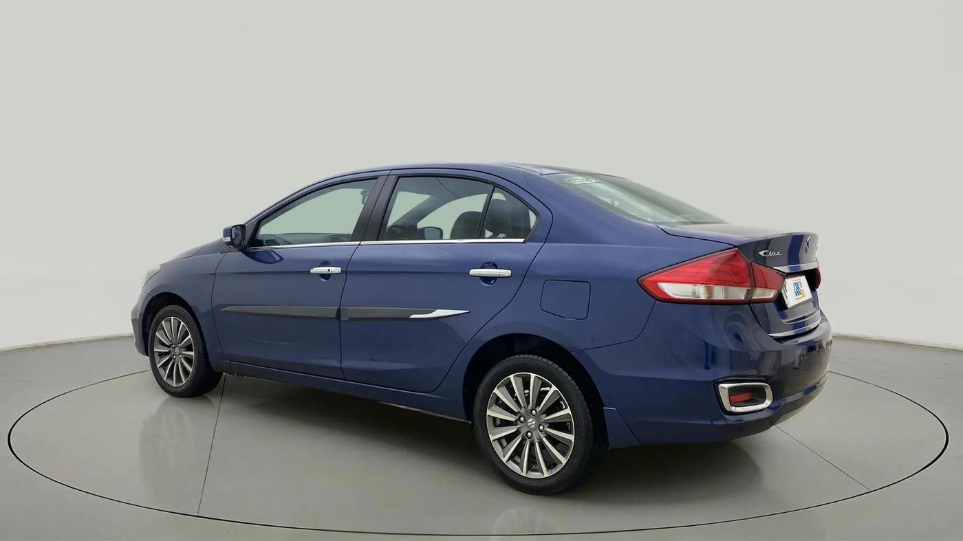 2020 Maruti Ciaz ALPHA  AT 1.5 SHVS PETROL, Petrol, Automatic, 16,826 km, Left Back Diagonal