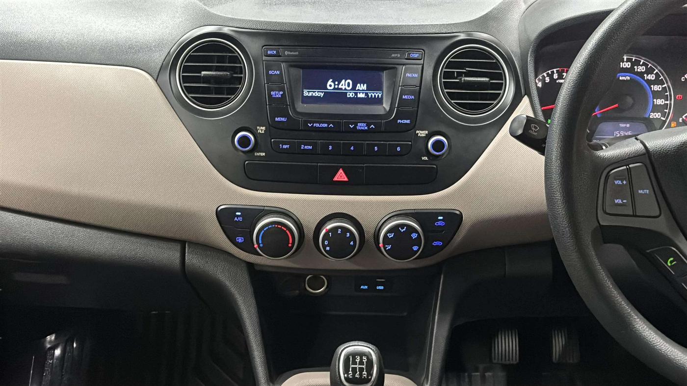 2016 Hyundai Grand i10 SPORTZ 1.2 KAPPA VTVT, Petrol, Manual, 11,663 km, Air Conditioner