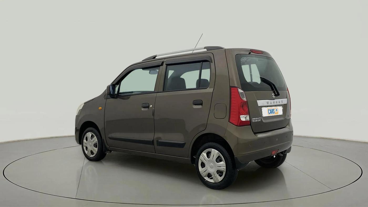 2015 Maruti Wagon R 1.0 VXI, Petrol, Manual, 72,372 km, Left Back Diagonal
