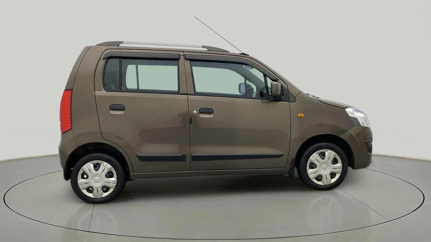 2015 Maruti Wagon R 1.0 VXI, Petrol, Manual, 72,372 km, Right Side View