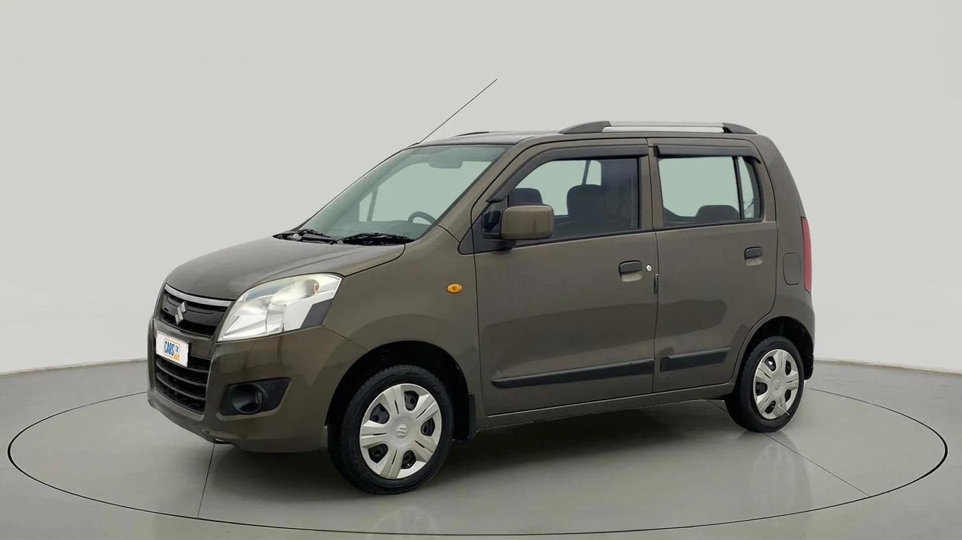 2015 Maruti Wagon R 1.0 VXI, Petrol, Manual, 72,372 km, Left Front Diagonal
