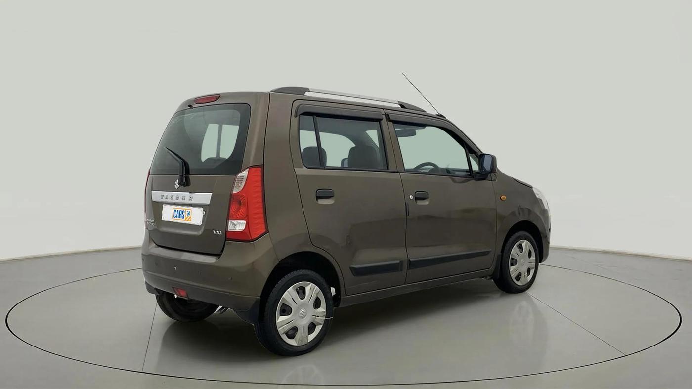 2015 Maruti Wagon R 1.0 VXI, Petrol, Manual, 72,372 km, Right Back Diagonal
