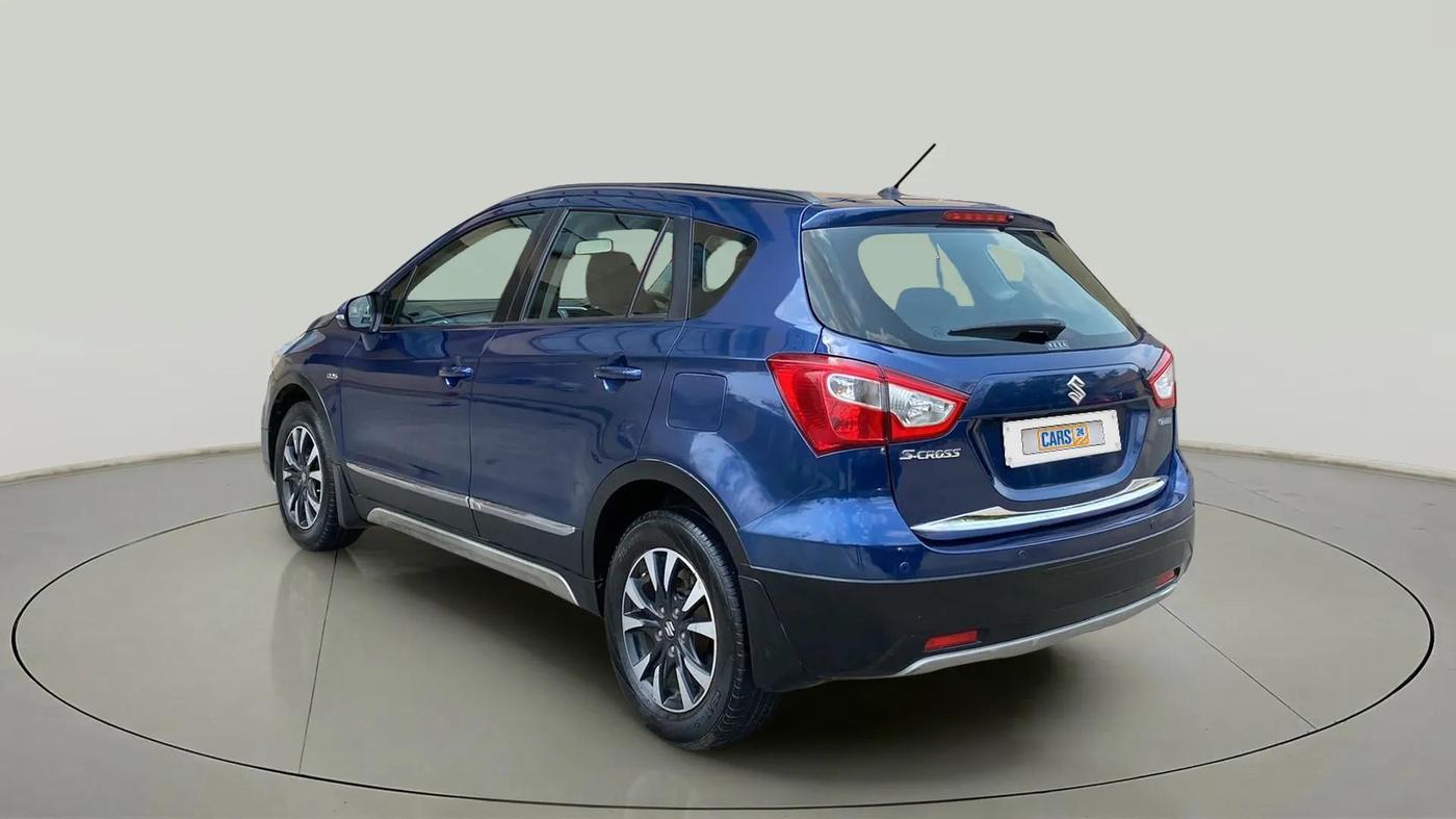 2017 Maruti S Cross ZETA 1.3, Diesel, Manual, 62,966 km, Left Back Diagonal