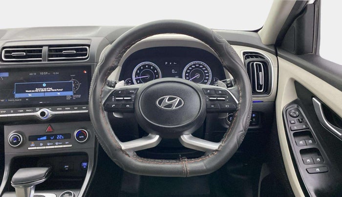 2021 Hyundai Creta SX IVT 1.5 PETROL, Petrol, Automatic, 29,263 km, Steering Wheel Close Up