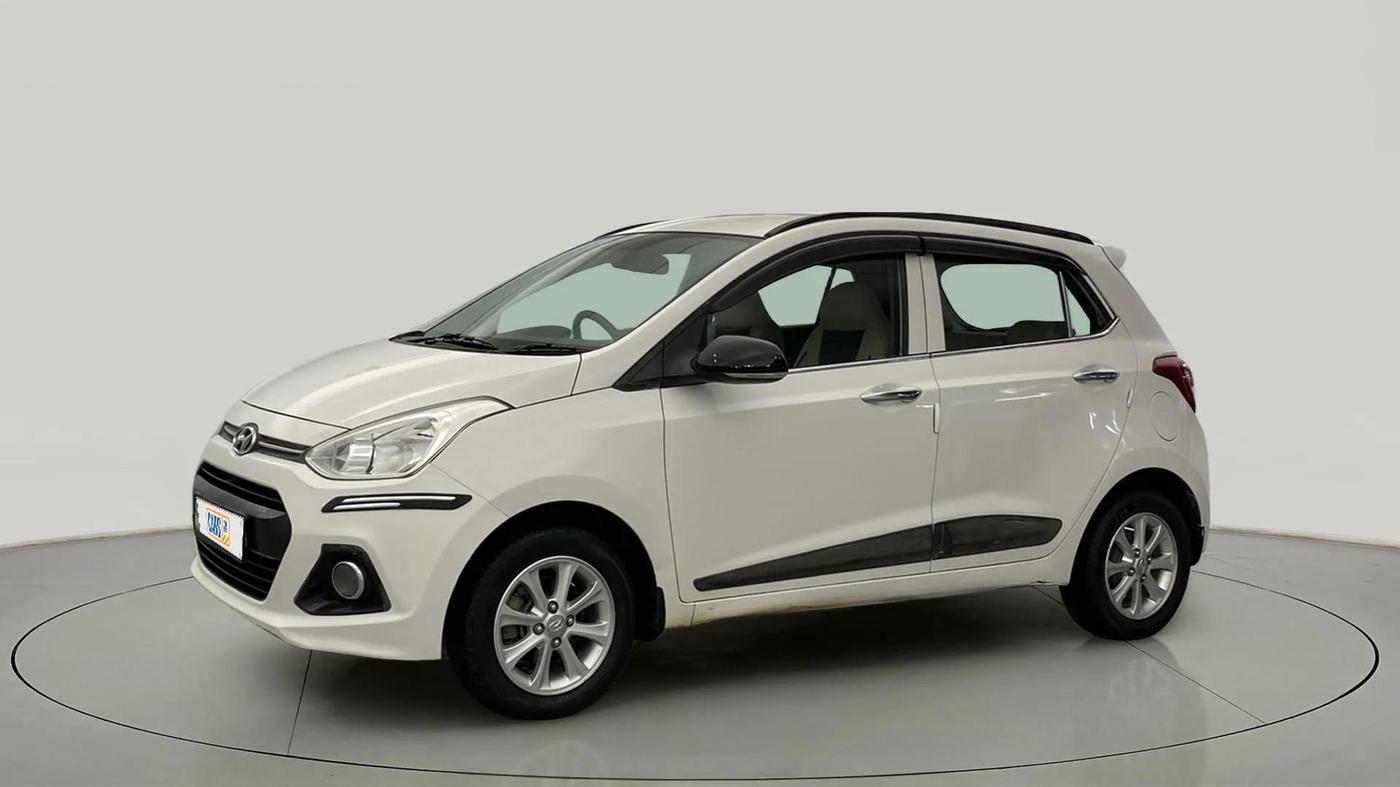 2015 Hyundai Grand i10 ASTA 1.2 KAPPA VTVT, Petrol, Manual, 29,514 km, Left Front Diagonal