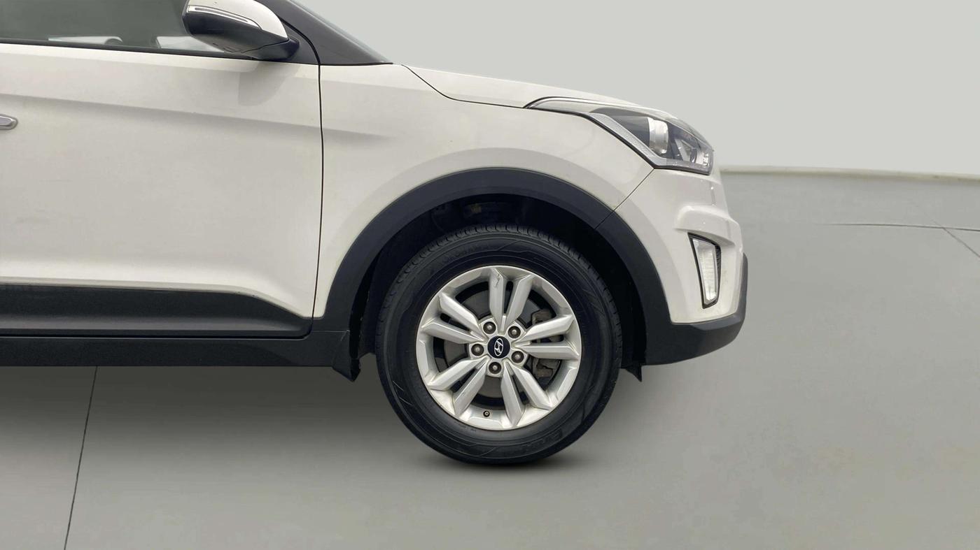 2017 Hyundai Creta SX PLUS 1.6 DIESEL, Diesel, Manual, 92,334 km, Right Front Wheel