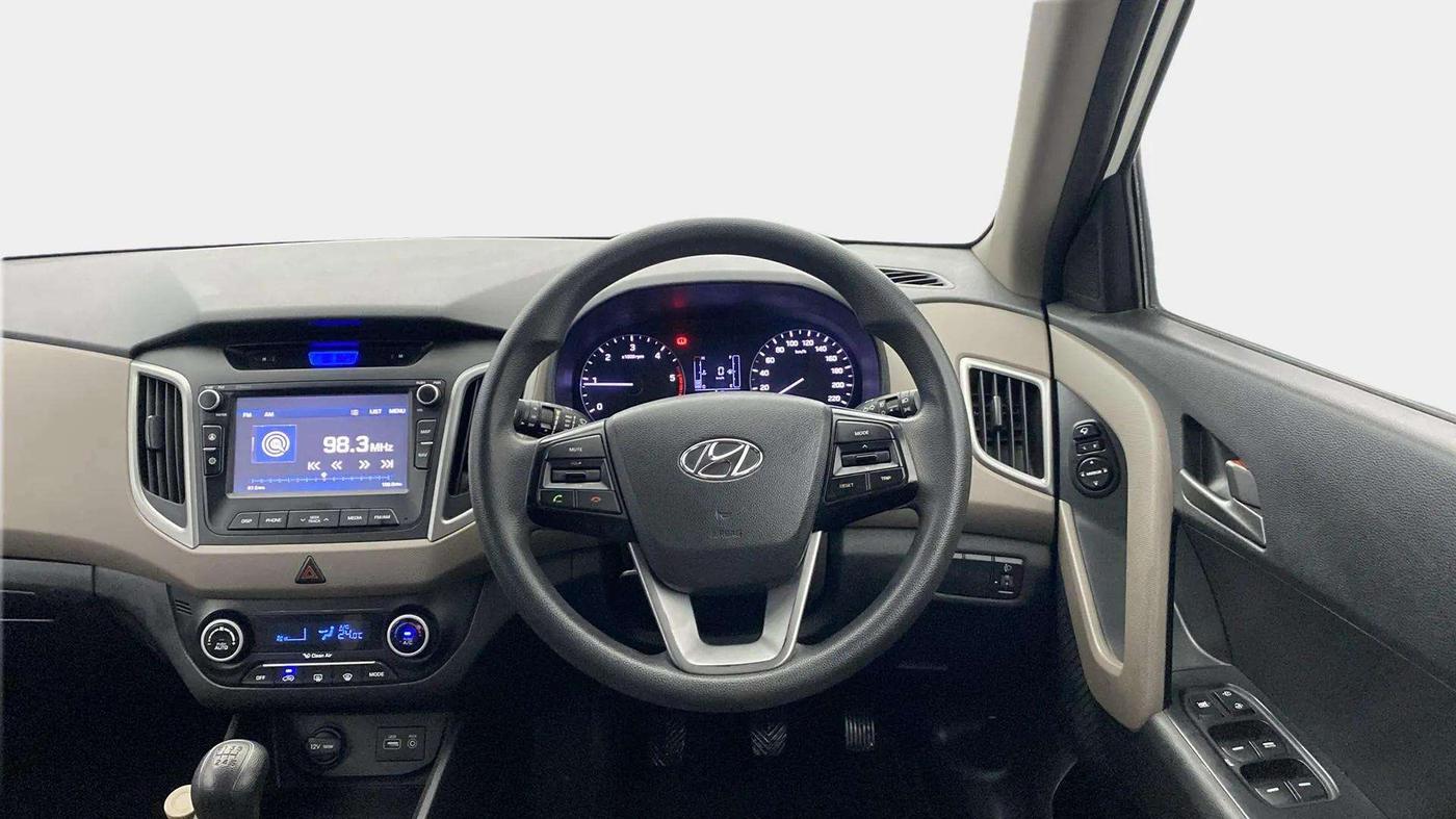 2017 Hyundai Creta SX PLUS 1.6 DIESEL, Diesel, Manual, 92,334 km, Steering Wheel Close Up