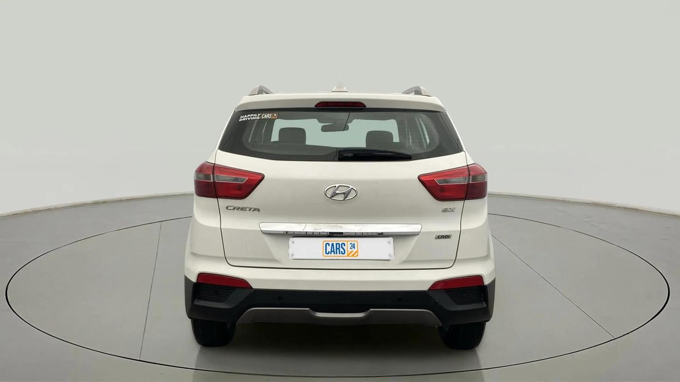 2017 Hyundai Creta SX PLUS 1.6 DIESEL, Diesel, Manual, 92,334 km, Back/Rear