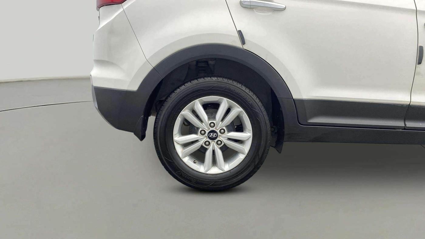 2017 Hyundai Creta SX PLUS 1.6 DIESEL, Diesel, Manual, 92,334 km, Right Rear Wheel