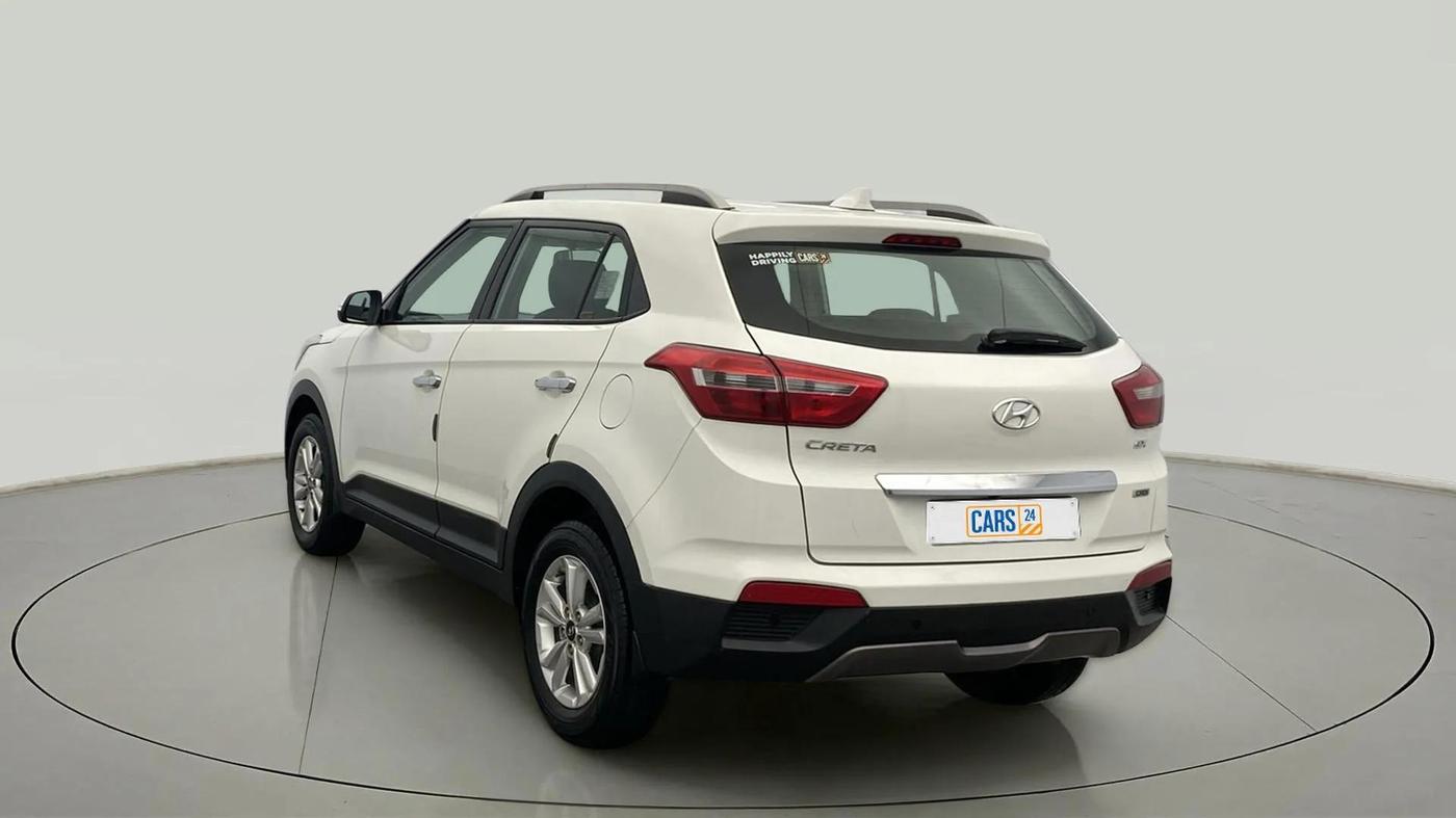 2017 Hyundai Creta SX PLUS 1.6 DIESEL, Diesel, Manual, 92,334 km, Left Back Diagonal