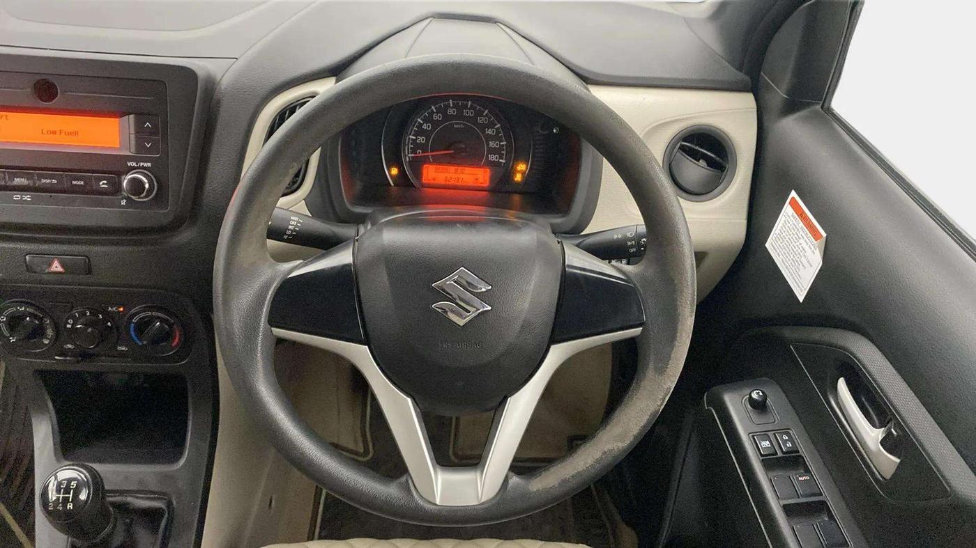 2022 Maruti New Wagon-R VXI CNG 1.0, CNG, Manual, 62,320 km, Steering Wheel Close Up