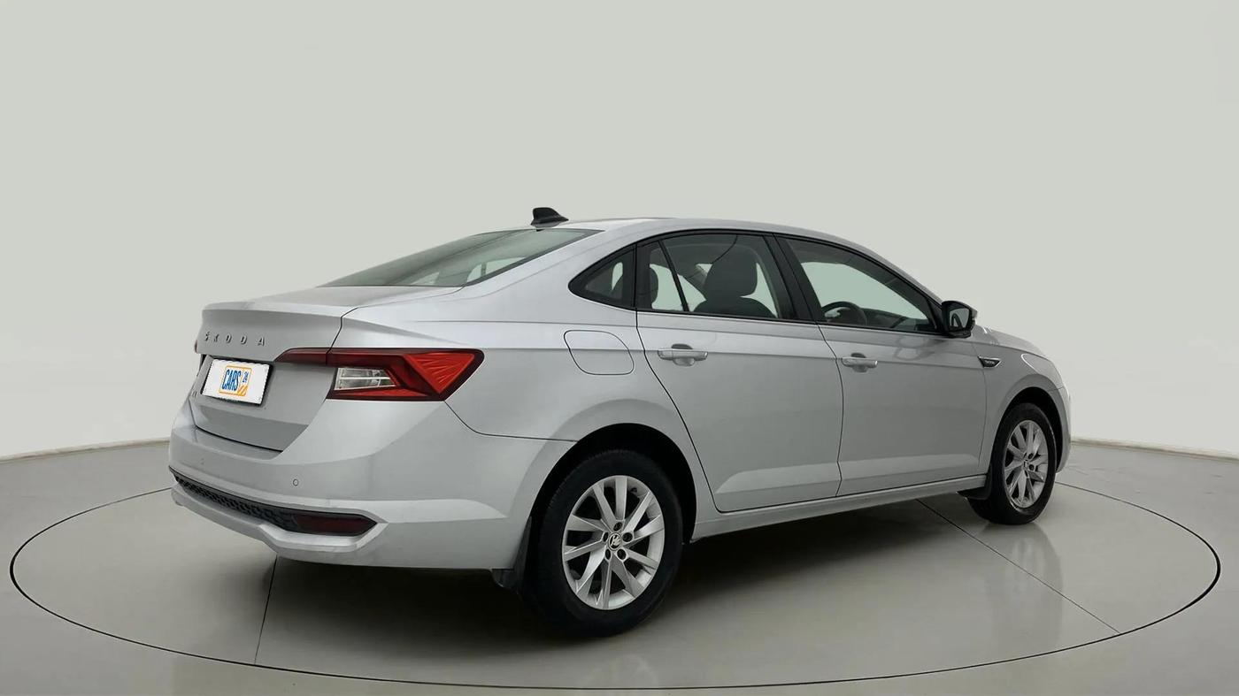 2022 Skoda SLAVIA AMBITION 1.0L TSI MT, Petrol, Manual, 58,663 km, Right Back Diagonal