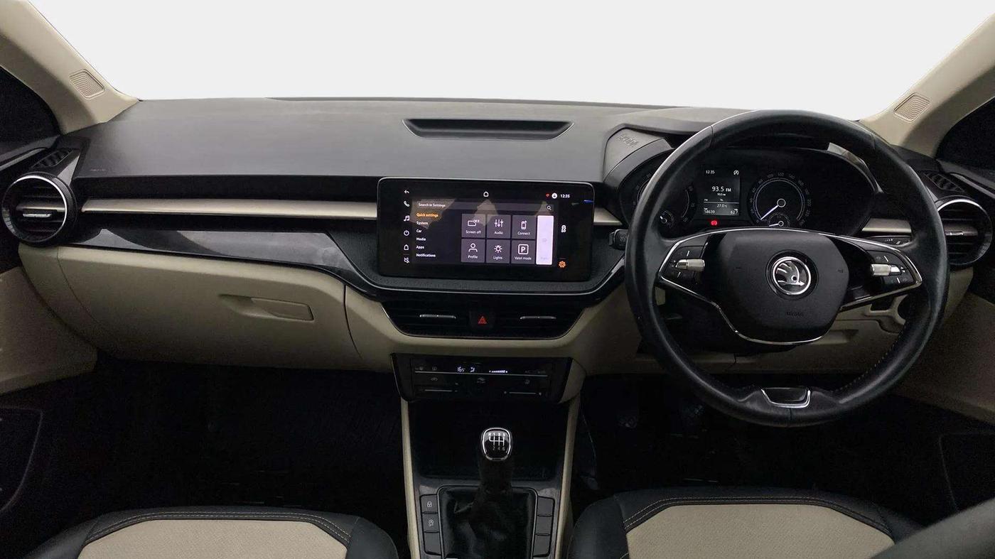 2022 Skoda SLAVIA AMBITION 1.0L TSI MT, Petrol, Manual, 58,663 km, Dashboard