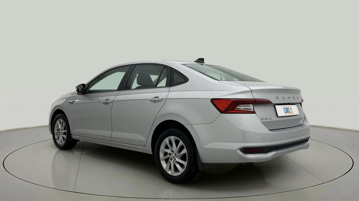 2022 Skoda SLAVIA AMBITION 1.0L TSI MT, Petrol, Manual, 58,663 km, Left Back Diagonal