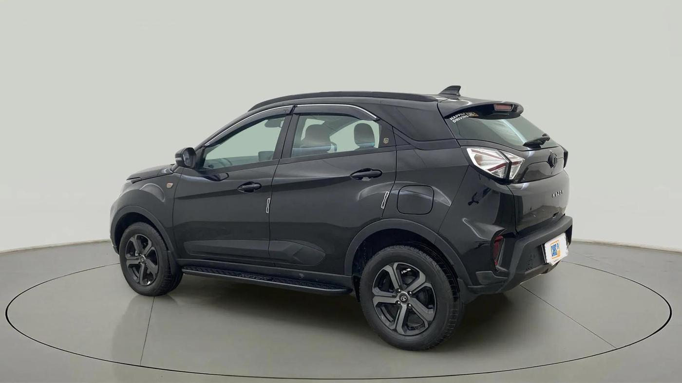 2023 Tata NEXON XZ PLUS LUX SUNROOF RED DARK DIESEL, Diesel, Manual, 2,489 km, Left Back Diagonal
