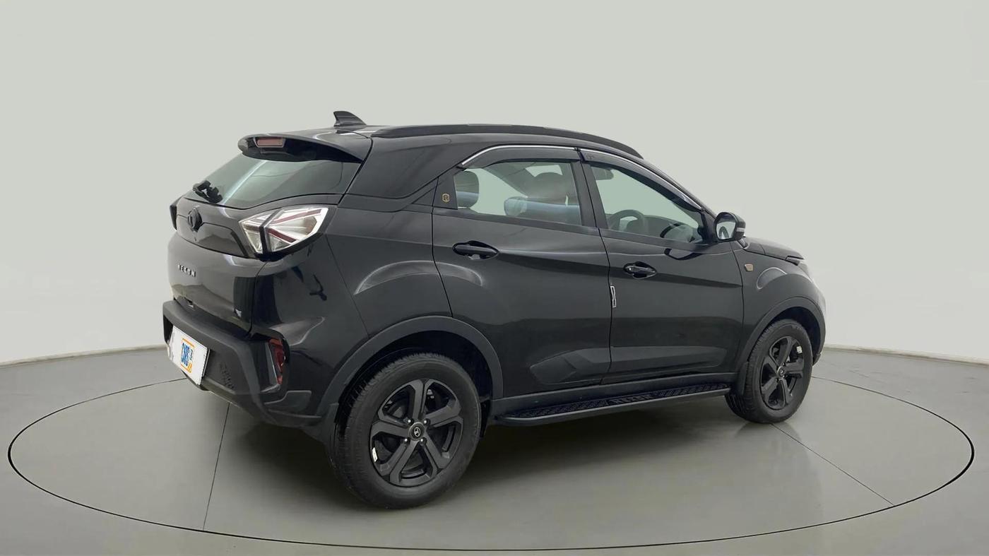 2023 Tata NEXON XZ PLUS LUX SUNROOF RED DARK DIESEL, Diesel, Manual, 2,489 km, Right Back Diagonal