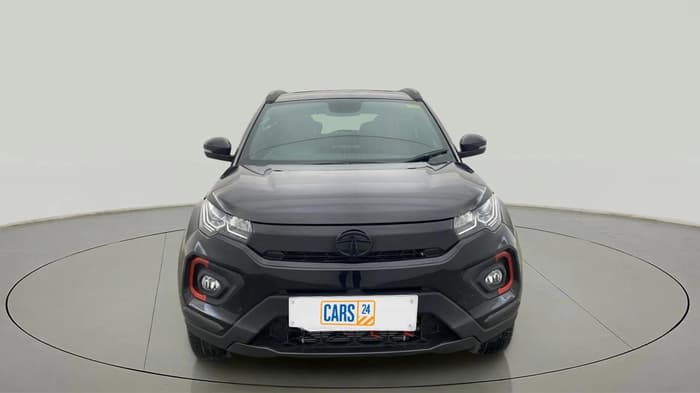 2023 Tata NEXON XZ PLUS LUX SUNROOF RED DARK DIESEL, Diesel, Manual, 2,489 km, Front