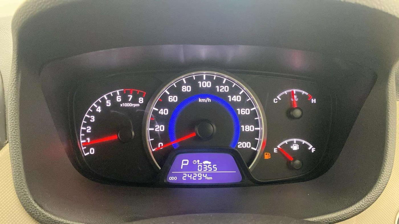 2016 Hyundai Grand i10 ASTA (O) AT 1.2 KAPPA VTVT, Petrol, Automatic, 24,261 km, Odometer Image