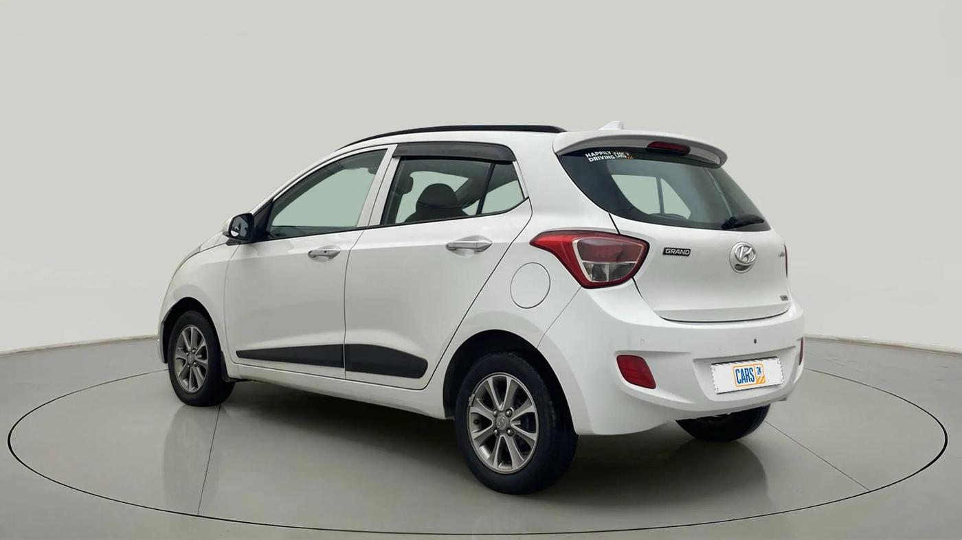 2016 Hyundai Grand i10 ASTA (O) AT 1.2 KAPPA VTVT, Petrol, Automatic, 24,261 km, Left Back Diagonal