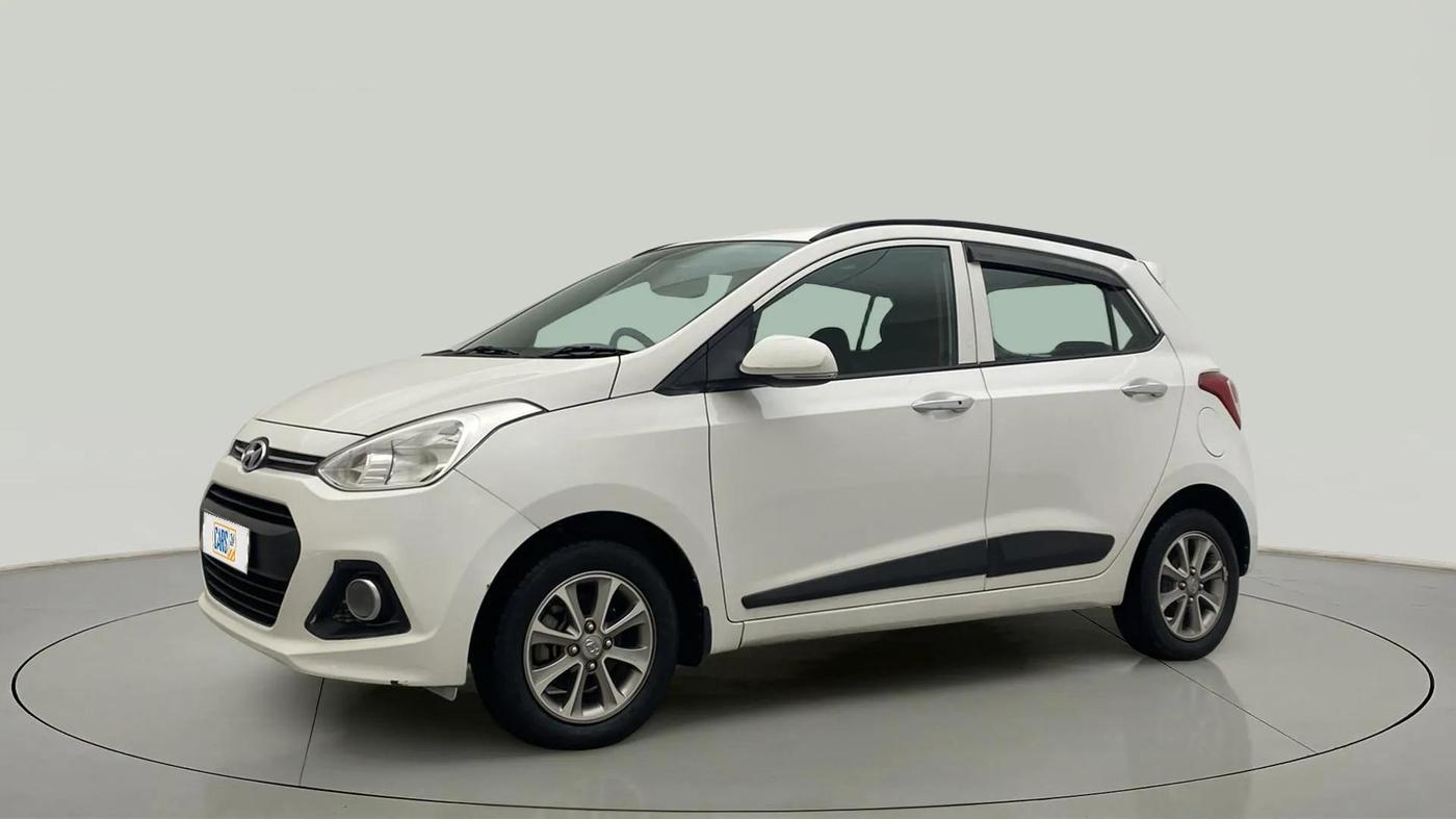 2016 Hyundai Grand i10 ASTA (O) AT 1.2 KAPPA VTVT, Petrol, Automatic, 24,261 km, Left Front Diagonal
