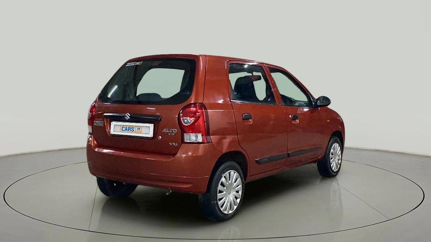 2014 Maruti Alto K10 VXI, Petrol, Manual, 68,775 km, Right Back Diagonal