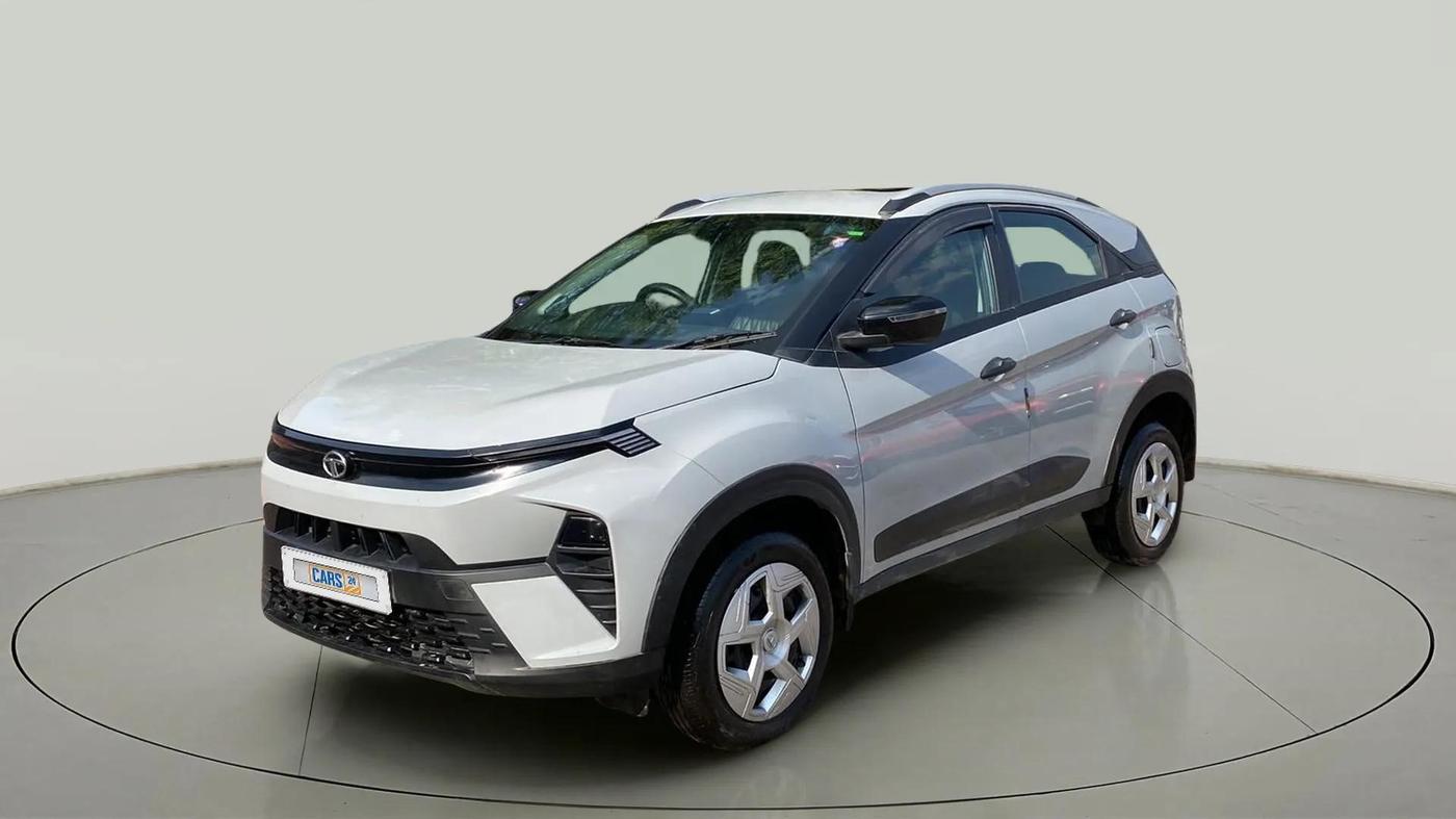 2023 Tata NEXON PURE SUNROOF 1.2 PETROL, Petrol, Manual, 24,847 km, Left Front Diagonal