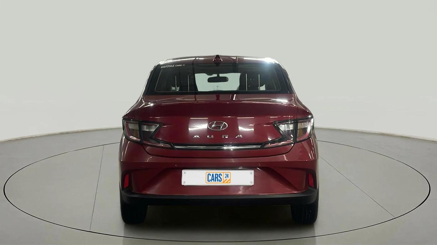 2020 Hyundai AURA SX PLUS 1.2 AMT, Petrol, Automatic, 52,325 km, Back/Rear
